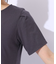 【自然にウエストカバー】インせず決まる サイドチュール切替Tシャツ