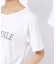 【2点セット】半袖ロゴTシャツ+カーディガン