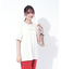 ラメ発泡ロゴ BIGTシャツ