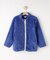 【110-140cm/洗える/男女兼用】さらりと羽織れる パイピング ボアブルゾン
