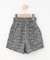 【110-140cm】カットツィードショートパンツ