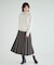 【高レビュー/洗える/セットアップ可】女性らしさ際立つ もちもちニットスカート