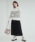 【高レビュー/洗える/セットアップ可】女性らしさ際立つ もちもちニットスカート