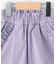 【110-140cm】ストレッチ裏起毛フリルポケットショートパンツ