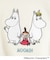 【MOOMIN】袖配色スウェットプルオーバー