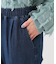 【洗える/SS-3L/美脚シルエット】アクティブ派のデニム イージーテーパードパンツ