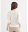【洗える/前後2WAY】 着こなしいろいろ 上品なシアーカーディガン
