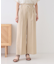 【S-LL】きれいにスタイルアップ ロープ紐使いワイドパンツ