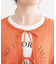 【S-LL/2点セット】前後2WAYで着られるメッシュニット＋ロゴTシャツ