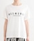 【S-LL/2点セット】前後2WAYで着られるメッシュニット＋ロゴTシャツ