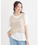 【2点セット】メッシュニットベスト×ロゴTシャツセット