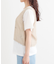 【2点セット】メッシュニットベスト×ロゴTシャツセット