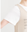 【2点セット】メッシュニットベスト×ロゴTシャツセット