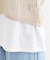 【2点セット】メッシュニットベスト×ロゴTシャツセット