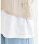 【2点セット】メッシュニットベスト×ロゴTシャツセット