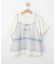 【130-150cm】チュールキャミドッキングTシャツ