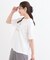 【S-LL】大人のきれいめカジュアルに フロッキーロゴTシャツ