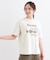 【S-LL】大人のきれいめカジュアルに フロッキーロゴTシャツ