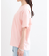 【S-LL】大人のきれいめカジュアルに フロッキーロゴTシャツ