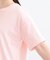 【S-LL】大人のきれいめカジュアルに フロッキーロゴTシャツ