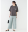 【洗える】楽してほっそり見え カットプリーツパンツ