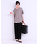 【洗える】楽してほっそり見え カットプリーツパンツ