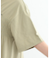 胸シャーリング ロゴTシャツ