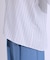 【洗える/S-LL】洗濯後しわになりにくい 5分袖スキッパーブラウス