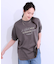 【S-LL/ひんやり/UV】こなれ感あるぷっくりラメ デザインロゴTシャツ