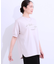 【S-LL/ひんやり/UV】こなれ感あるぷっくりラメ デザインロゴTシャツ