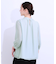 【S-LL】首元ギャザーが大人上品な シフォンブラウス