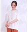 【ひんやり/UV】ほんのりラメで大人上品 お袖リブ ドルマントップス