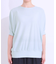 【ひんやり/UV】ほんのりラメで大人上品 お袖リブ ドルマントップス