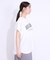 【洗える】ぽこぽこフレンチスリーブTシャツ