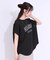 【洗える】ぽこぽこフレンチスリーブTシャツ