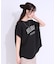 【洗える】ぽこぽこフレンチスリーブTシャツ