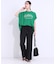 【洗える】ぽこぽこフレンチスリーブTシャツ