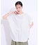 【洗える】ぽこぽこフレンチスリーブTシャツ