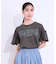 【洗える/S-LL】プリントアソート お袖フリルTシャツ