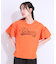 【洗える/S-LL】プリントアソート お袖フリルTシャツ