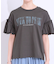 【洗える/S-LL】プリントアソート お袖フリルTシャツ
