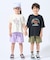 【100-150cm/ひんやり/水陸両用】ポケットフリルキュロット
