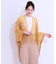 花柄レースポンチョ