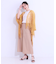 花柄レースポンチョ