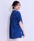ヒップが隠せる バックシャーリング チュニックTシャツ