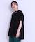 ヒップが隠せる バックシャーリング チュニックTシャツ