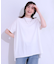 ヒップが隠せる バックシャーリング チュニックTシャツ