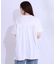 ヒップが隠せる バックシャーリング チュニックTシャツ