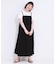 女性らしさ溢れる　フレアキャミワンピース
