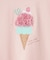 【100-150cm/ひんやり】花びらモチーフTシャツ